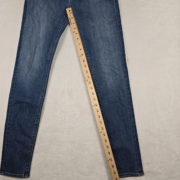 Hudson Jeans Women's Size 28 Nico Mid Rise Super Skinny Medium Wash Denim Jeans - Picture 3 of 10